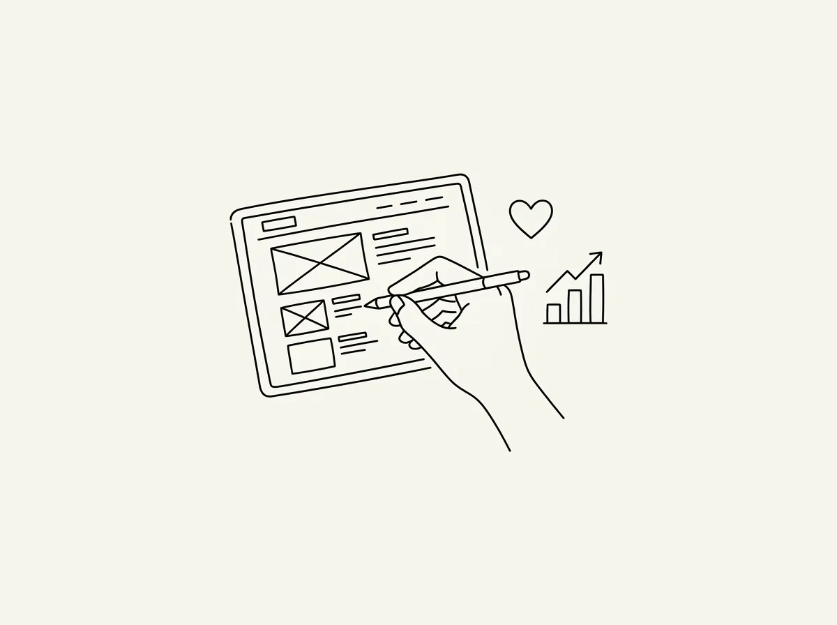 Ilustrasi: Cantik yang menjual: kenapa kami menolak desain yang cuma indah.